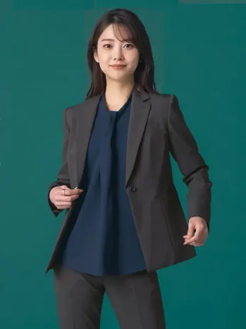 オフィスウェア 長袖ジャケット（ブルゾン・ジャンパー） セロリー S-25337 ジャケット 事務服JP