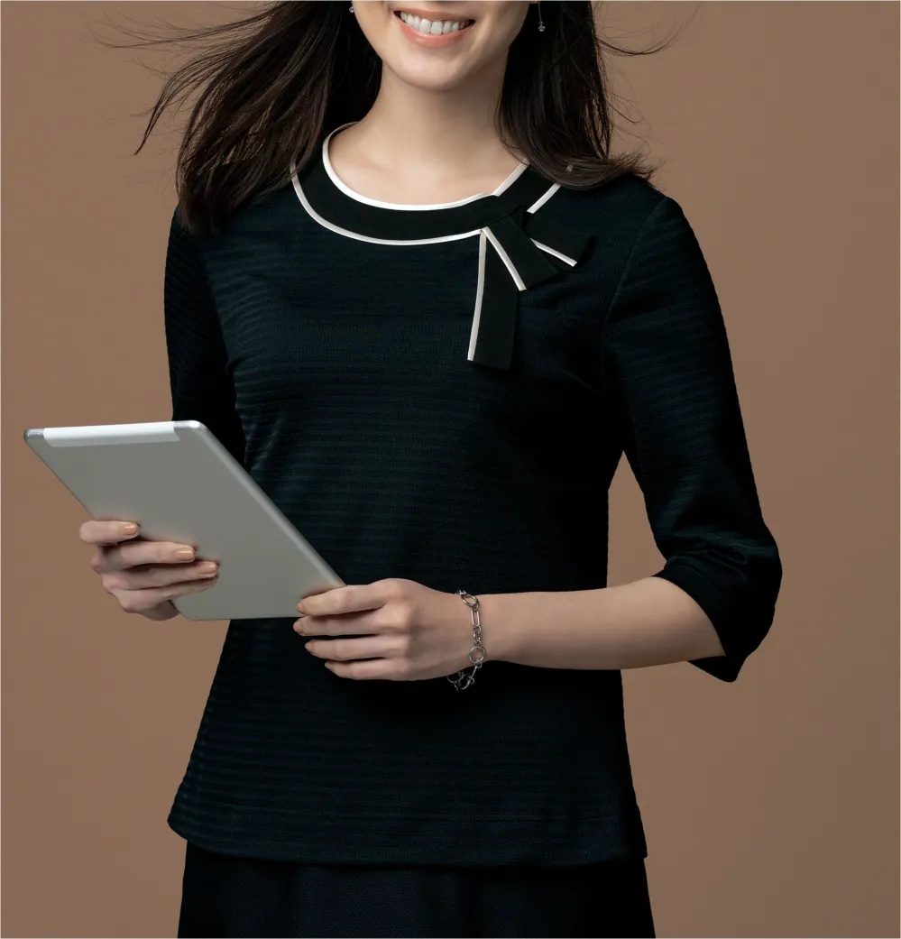 セロリさん専用 カットソー（七分袖） セロリー S-37060 オフィスウェア・ユニフォーム