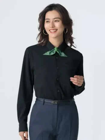 オフィスウェア 長袖シャツ セロリー S-37310 長袖シャツ 事務服JP