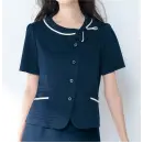 事務服JP オフィスウェア オーバーブラウス セロリー S-51321 オーバーブラウス