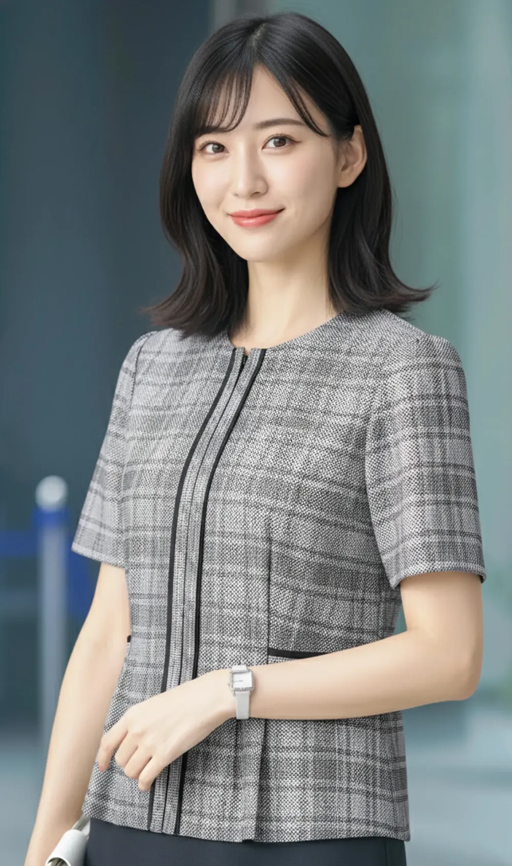 事務服 制服 セロリー selery オーバーブラウス S-51640 S-51641