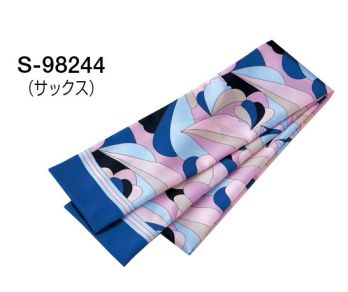 セロリー S-98244 スカーフ 色、柄がまわりの目を引く魅力あふれるスカーフ。