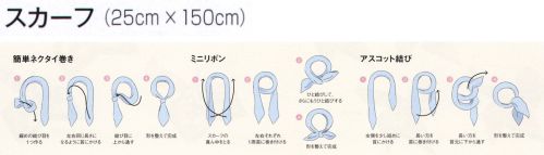 セロリー S-79004 スカーフ 親しんだ色だからこそ、今までと違ったデザインで遊べる万能サックス&ネイビーきれいなくすみカラーが大人な印象。ピンクとベージュの泡色トーンで作る甘すぎないピンクスタイル程よいボリュームのロングタイプは、ネクタイ巻きでロゴ見せがポイント。今までのユニフォームでは無かった概念への挑戦が可能にJANE PACKER と、セロリーが出逢い、JANE PACKER の色味を統一したカラーテクニックや可憐なフラワーデザインを取り入れることで、洗練された印象へと導く大人スタイルが完成。今までのユニフォームには無かった概念へのさらなる挑戦が可能となり、セロリーのモノ作りへやスタイリングを、さらに進化させます。 サイズ／スペック