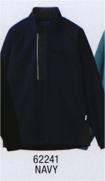 介護衣 長袖ジャケット（ブルゾン・ジャンパー） アイフォリー 62241 ブルゾン 医療白衣com