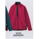 医療白衣com 介護衣 長袖ジャケット（ブルゾン・ジャンパー） アイフォリー 62246 ブルゾン