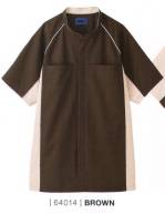 介護衣半袖ジャケット（ブルゾン・ジャンパー）64014 