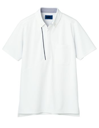 ビルメンテナンス・クリーニング 半袖ポロシャツ アイフォリー 65638 ポロシャツ 作業服JP