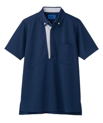 ビルメンテナンス・クリーニング 半袖ポロシャツ アイフォリー 65641 ポロシャツ 作業服JP