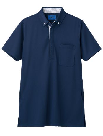 ビルメンテナンス・クリーニング 半袖ポロシャツ アイフォリー 65651 ロングポロシャツ 作業服JP