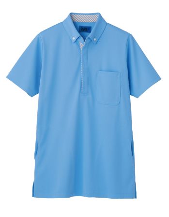 ビルメンテナンス・クリーニング 半袖ポロシャツ アイフォリー 65652 ロングポロシャツ 作業服JP