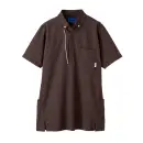 作業服JP ビルメンテナンス・クリーニング 半袖ポロシャツ アイフォリー 65677 ロングポロシャツ