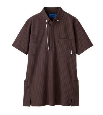 ビルメンテナンス・クリーニング 半袖ポロシャツ アイフォリー 65677 ロングポロシャツ 作業服JP
