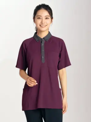 ロングポロシャツ