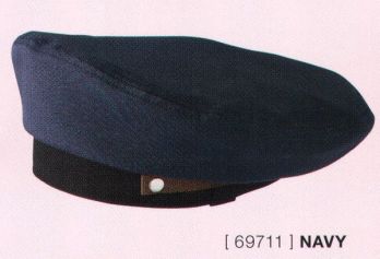 カジュアル キャップ・帽子 アイフォリー 69711 ベレー帽（ブラウンテープ付） サービスユニフォームCOM