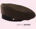 アイフォリー 69714 ベレー帽（ブラウンテープ付） 5色展開で品良くおしゃれに魅せるベレー帽。●カラーテープを留められるスナップボタン●クリップを挟めるループ付き。