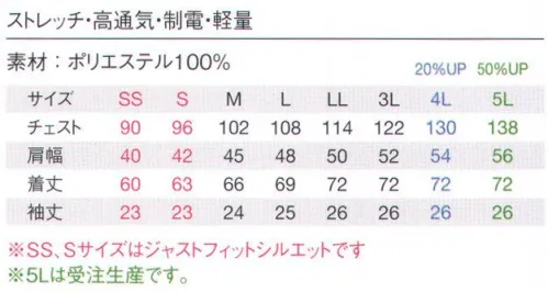 アイフォリー 64030 半袖スモック チドリがさえる、きれいめシンプルな高機能シリーズ快適な着心地と細部にまでこだわったディテールが魅力的なスモック。チドリの切り替え+比翼仕立てがすっきりモダンな印象。ゆるりとした幅広シルエットで動きやすく老若男女問わず着こなせる万能スモック。●後ろ振りビッグポケット後ろ振りポケットだから、前屈みでも物が落ちにくい！さらに色んな物を入れられる使い勝手の良いビッグポケット。●ポケット内キーループ携帯電話・スマホのコードや鍵を引っ掛けられるループが左ポケットの内側に付いているので便利。●胸元2重ポケット左胸ポケットは二重仕立てでペンやスマホを入れるのに便利。●裾スピンドル裾のスピンドルひもを絞ることで手軽にシルエットやサイズの調整が可能。ジャストフィットシルエット（SS・Sサイズ）体にほどよく沿って、スッキリシルエットと安心の着用感を実現。・首回りネックラインにつかず離れずキレイに沿って、きっちりとした印象に。・肩線肩幅にジャストなコンパクトデザインできちんと感をキープ。・バスト寸体型に沿ってほどよくフィットするシルエットで見た目スリムに。・アームホール腕を上げてもワキの下が見えない袖まわりで、二の腕まで心地よくフィット。※5Lは受注生産になります。※受注生産品につきましては、ご注文後のキャンセル、返品及び他の商品との交換、色・サイズ交換が出来ませんのでご注意ください。※受注生産品のお支払い方法は、先振込（代金引換以外）にて承り、ご入金確認後の手配となります。 サイズ／スペック