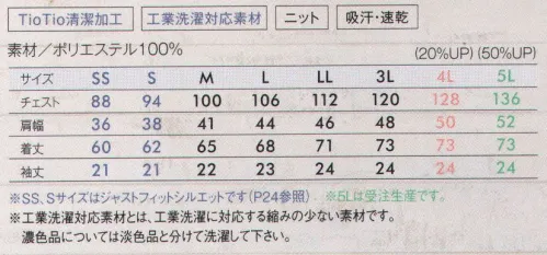 アイフォリー 65542 ポロシャツ(ユニセックス) ナチュラルテイストの心やすらぐ癒しの空間に合うウエアをお探しなら。ジップアップと衿もとの差し色でオシャレ度UP!爽やかなパステルカラーは、緊張感をときほぐし、リラックス感を高めてくれる色。食事介助などで自然なコミュニケーションを演出し、お一人おひとりの自立をサポートします。爽やかなカラーリングをニュアンスのある杢調でアレンジした大人カジュアルな表情。汗をかいてもまとわりつかず、サラッと快適な肌ざわり。抗菌・消臭・防汚機能を盛り込みました。■衿の通気性:衿内側をメッシュ調の編みたてにすることできちんとキマります。肌当たりも心地よく、汗によるムレも軽減してくれます。■チップ入れポケット:後ろ見返しに、工業洗濯の管理の際に使用する、ICチップを入れるポケットが付いています。■スライダーキャップ:弾力性があり割れにくいゴム成型のファスナートップを採用。ハードワークやくり返しの洗濯にも耐えられます。※5Lは受注生産になります。※受注生産品につきましては、ご注文後のキャンセル、返品及び他の商品との交換、色・サイズ交換が出来ませんのでご注意ください。※受注生産品のお支払い方法は、先振込（代金引換以外）にて承り、ご入金確認後の手配となります。 サイズ／スペック