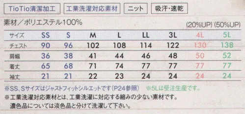 アイフォリー 65552 チュニック(ユニセックス) ナチュラルテイストの心やすらぐ癒しの空間に合うウエアをお探しなら。安心の着丈とパイピングラインでスマートな印象。爽やかなパステルカラーは、緊張感をときほぐし、リラックス感を高めてくれる色。食事介助などで自然なコミュニケーションを演出し、お一人おひとりの自立をサポートします。爽やかなカラーリングをニュアンスのある杢調でアレンジした大人カジュアルな表情。汗をかいてもまとわりつかず、サラッと快適な肌ざわり。抗菌・消臭・防汚機能を盛り込みました。■チップ入れポケット:後ろ見返しに、工業洗濯の管理の際に使用する、ICチップを入れるポケットが付いています。■ウエストループ:携帯電話のコードや鍵を引っ掛けられるループが両サイドに付いているので、作業の際に落とす心配がありません。■たっぷり入るポケット:立体裁断に沿った斜めオープンポケット。見た目はすっきりシャープなのに、ペンや体温計などがすっぽり入る深さで収納力たっぷり。※5Lは受注生産になります。※受注生産品につきましては、ご注文後のキャンセル、返品及び他の商品との交換、色・サイズ交換が出来ませんのでご注意ください。※受注生産品のお支払い方法は、先振込（代金引換以外）にて承り、ご入金確認後の手配となります。 サイズ／スペック