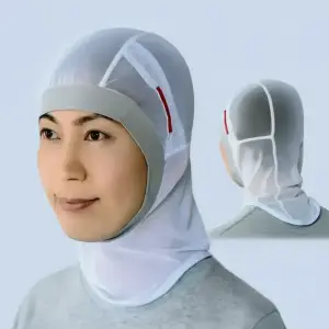 フルフェイス（クール）インナーキャップ（メガネスロット付）（10枚入）