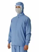 国立 DL111B 男女兼用ブルゾン（ブルー）