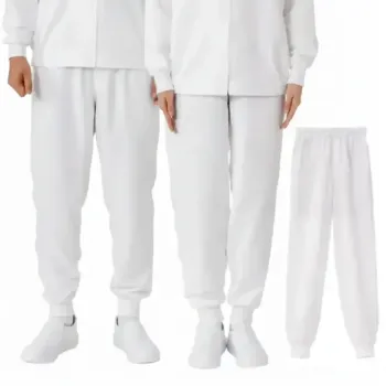 国立 DL201W 男女兼用パンツ（ホワイト）