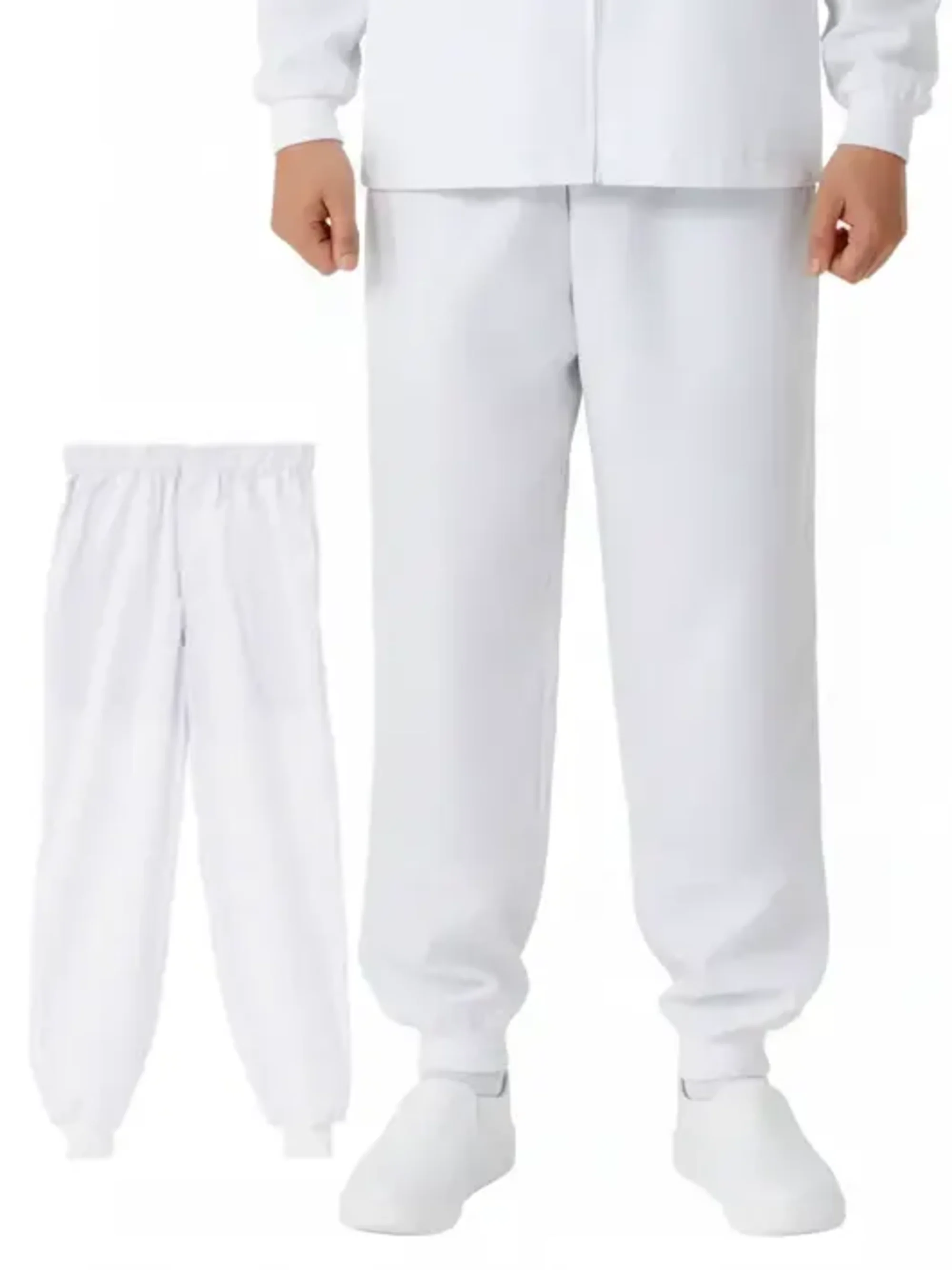 国立 HG2101W 男性用パンツ（ホワイト）