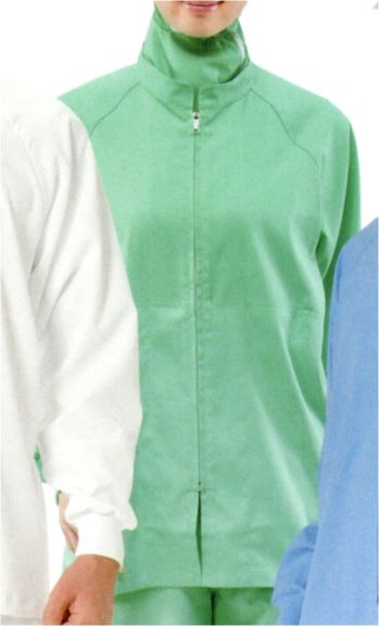 食品工場用 長袖ジャケット（ブルゾン・ジャンパー） 国立 SD1100G 男女兼用ジャンパー（SD1101G） 食品白衣jp