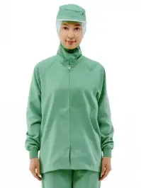 国立 SD1101G 男女兼用ジャンパー（グリーン）