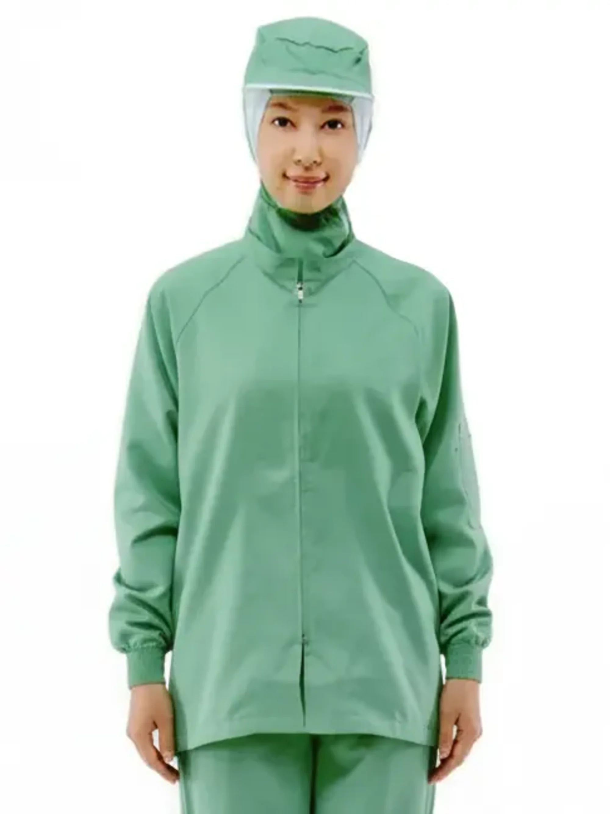 国立 SD1101G 男女兼用ジャンパー（グリーン）