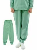 国立 SD2101G 男女兼用パンツ（グリーン）