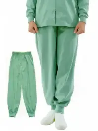 国立 SD2101G 男女兼用パンツ（グリーン）