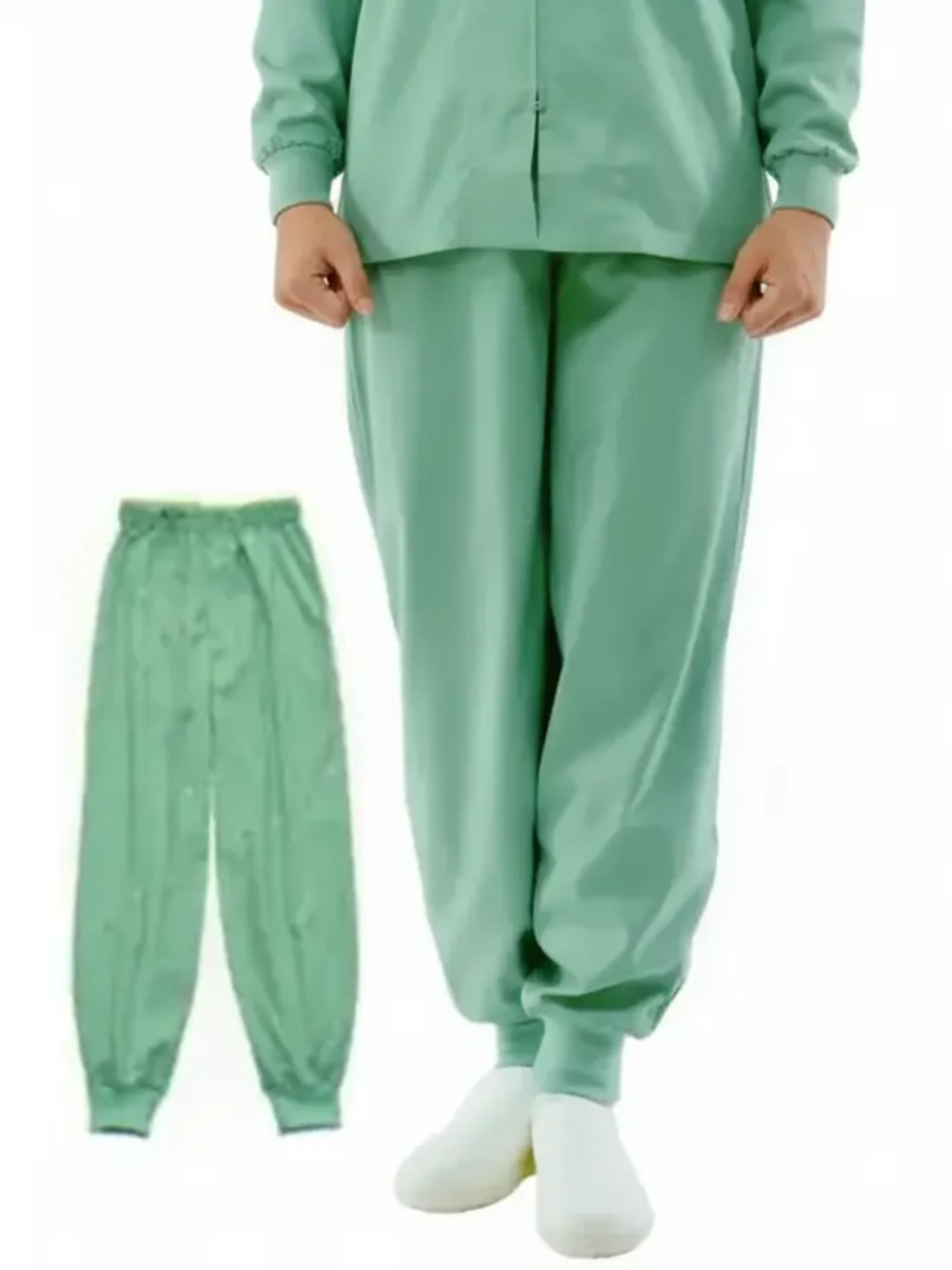 国立 SD2101G 男女兼用パンツ（グリーン）