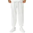 食品白衣jp 食品工場用 パンツ（米式パンツ）スラックス 国立 SD2101W 男性用パンツ（ホワイト）
