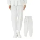食品白衣jp 食品工場用 パンツ（米式パンツ）スラックス 国立 SD3101W 女性用パンツ（ホワイト）