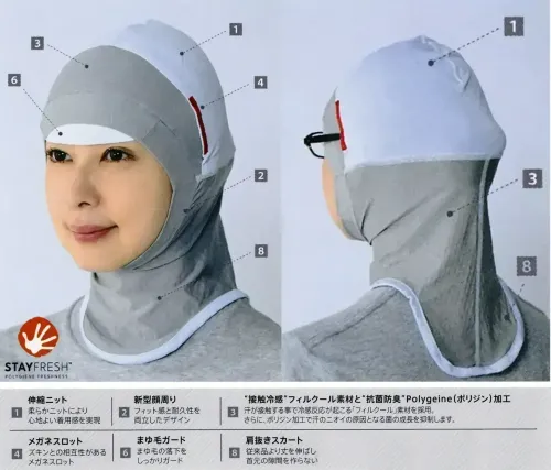 国立 DFM420P フルフェイス（クール）まゆ毛ガードインナー（メガネスロット付）（10枚入） サイズ／スペック