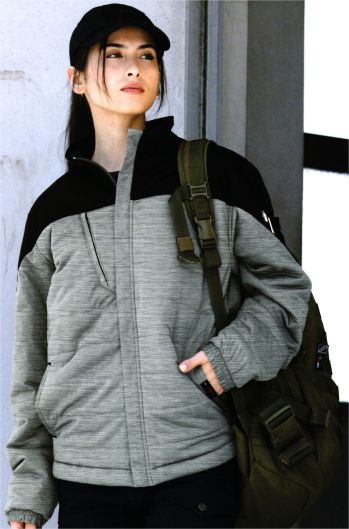 男女ペア 防寒ジャケット（ブルゾン・ジャンパー） シンメン 01300 ウォームライトストレッチジャケット 作業服JP