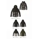 作業服JP 男女ペア 長袖ジャケット（ブルゾン・ジャンパー） シンメン 02481 バルキーライト4WAYストレッチフーディ