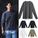 シンメン 0266 オーバーサイズコットンライクロングTシャツ