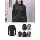 作業服JP 男女ペア 長袖シャツ シンメン 0445 ウォームクルーネックTシャツ
