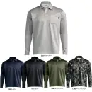 作業服JP 男女ペア 長袖ポロシャツ シンメン 0450 ウォームフィットロングポロシャツ