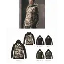 作業服JP 男女ペア トレーナー シンメン 0745 フィナルスムースハーフジップフーディ