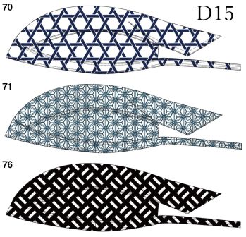 シンメン 60013-D 海賊帽 Dセット（3パターン各5個/15個セット） ※3パターン各5個/15個セットです。