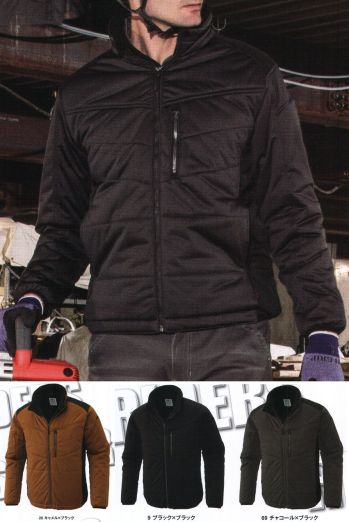 メンズワーキング 防寒ジャケット（ブルゾン・ジャンパー） サンエス BO31600 ストレッチ防寒ブルゾン 作業服JP