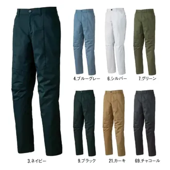 サンエス SPT22504 パンツ SPT22504 パンツフッ素フリーの防汚加工と、軽やかに伸びるエコストレッチツイル素材を採用したパンツです。油汚れや水をはじき、ストレスフリーな着心地で一日中快適に過ごせます。特徴・人にも環境にもやさしいフッ素フリーの防汚加工 STAIN MAGICで油や水をはじく・伸縮性と回復性を兼備した丈夫なストレッチ素材・軽量かつソフトな着心地で長時間の作業も快適・帯電防止 JIS T8118適合素材で静電気を抑える仕様・品番:SPT22504・カラー:3.ネイビー、4.ブルーグレー、6.シルバー、7.グリーン、9.ブラック、21.カーキ、69.チャコール・サイズ:3S・SS・S・M・L・LL・3L・4L・5L・6L（3S・SS・Sはユニセックスサイズ、6Lはキングサイズ）