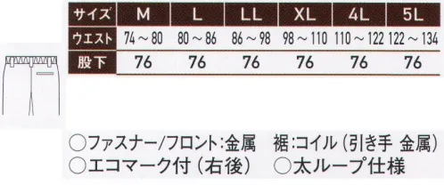 サンエス BO30215 防寒パンツ 流行に流されないスタンダードデザインのエコ防寒ウェア。ツイル使用済みペットボトルを回収し、再利用して作られた地球にやさしい再生繊維です。地球環境を考え、限りある資源を有効活用しています。※この商品の旧品番は AG30215 です。※「1 ベージュ」は、販売を終了致しました。 サイズ／スペック