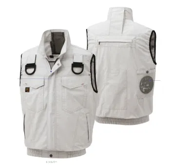 メンズワーキング ベスト FZN 空調風神服 KF91490G フルハーネス用ベスト（空調風神服）（ファン・バッテリー別売り） 作業服JP