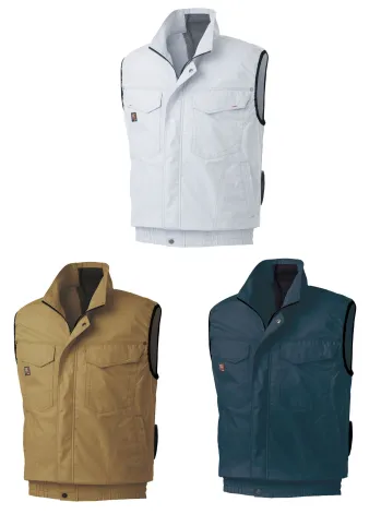 男女ペア ベスト FZN 空調風神服 KF91490 ベスト（空調風神服）（ファン・バッテリー別売）  作業服JP