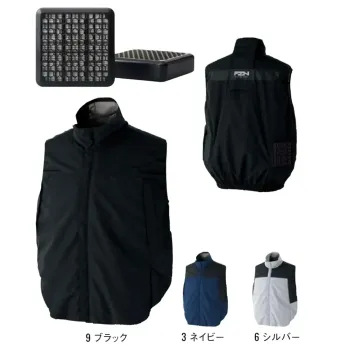 空調風神服 KF92642S クールフィルターベストセット