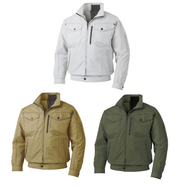 メンズワーキング 長袖ジャケット（ブルゾン・ジャンパー） FZN 空調風神服 KF95100V ファンネット付き長袖ブルゾン（空調風神服）（ファン・バッテリー別売）  作業服JP