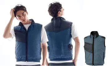男女ペア ベスト FZN 空調風神服 KF95990 ベスト（空調風神服）（ファン・バッテリー別売） 作業服JP